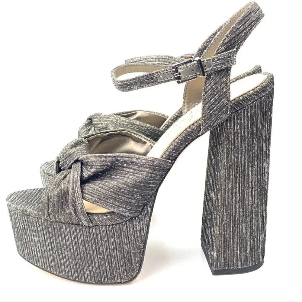Jessica Simpson Alesta Platforms sz 10 retro 70s